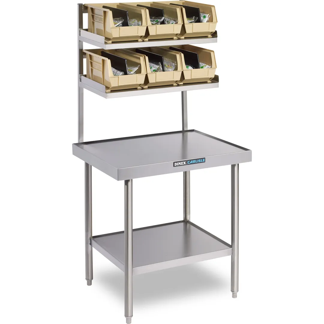 Dinex DXPICTABLESS Mini Starter Workstation, 30"W X 24"D