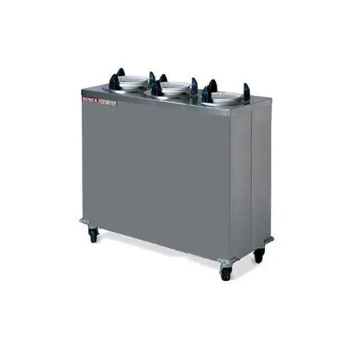 Dinex DXPIDPH3E1012 Heated Plate Dispenser, Enclosed Tubular Frame
