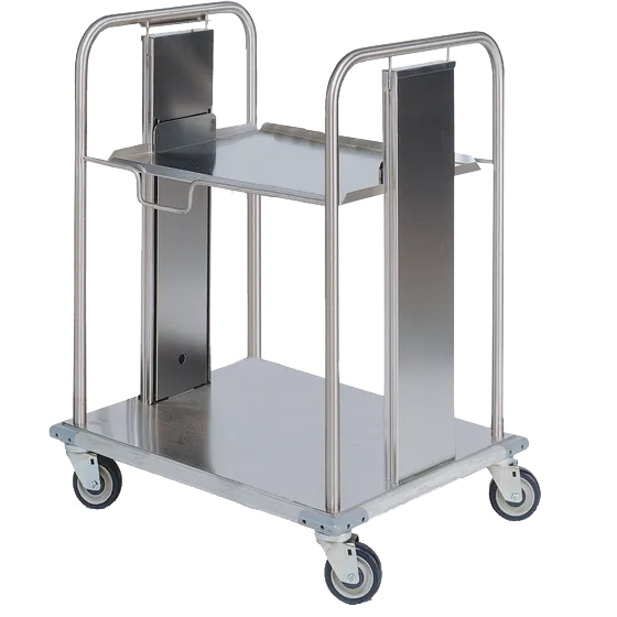 Dinex DXPIDRS1020 Open Mobile Rack Dispenser, Rack Size 10" x 20"