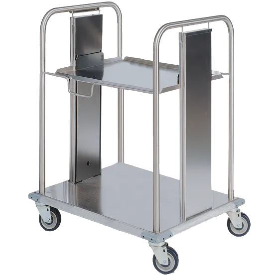 Dinex DXPIDRS2020 Open Mobile Rack Dispenser, Rack Size 20" x 20"