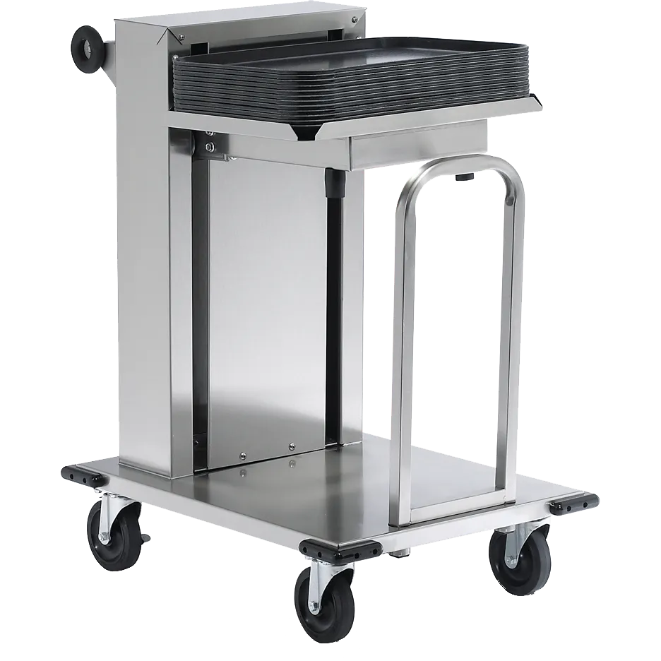 Dinex DXPIDT1C1321 Mobile Tray Dispenser, Maximum Tray Size 13" X 21"