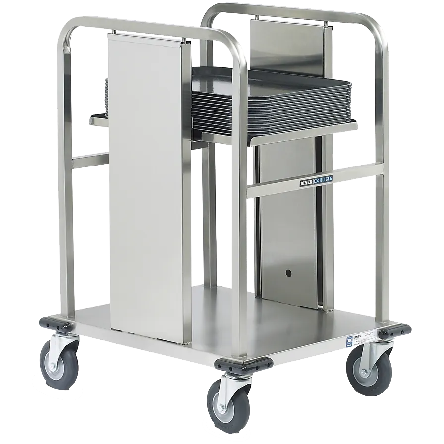 Dinex DXPIDT1S1622 Mobile Tray Dispenser, Maximum. Tray Size 16" X 22"