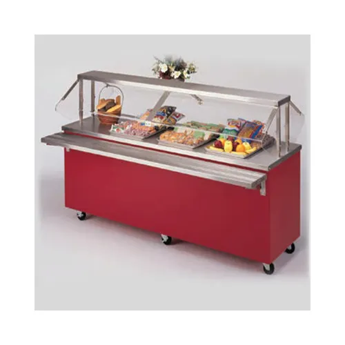 Dinex DXPR6ST 96" Reflections Serving Counter w/ Enclosed Base