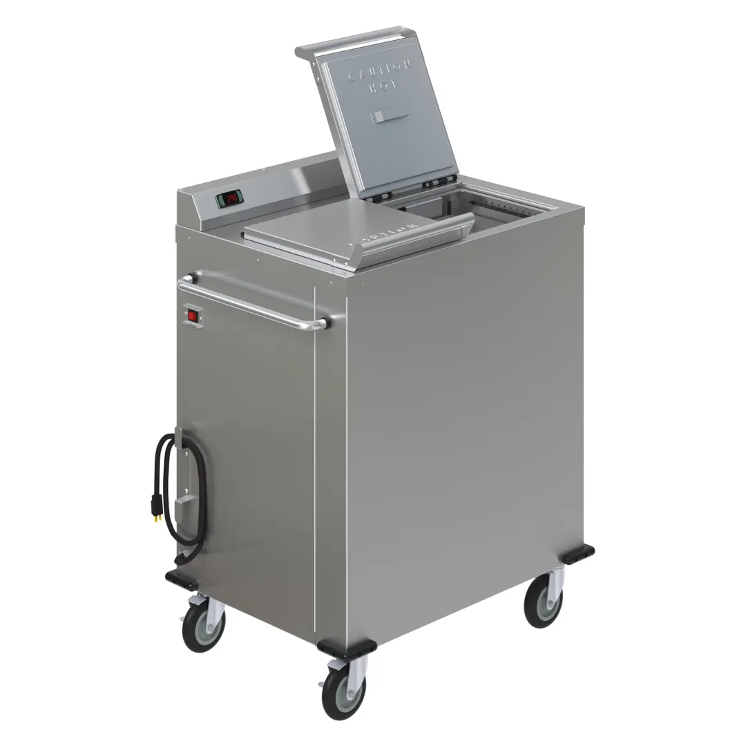 Dinex DXPSBH2PWB Colossus Combo Wax Base & Plate Heater/Dispenser, Mobile