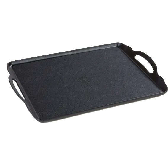 Dinex DXRST152003 Room Service Tray – 15" x 20" Rectangular Handled Polycarbonate Black NSF - 1/Case