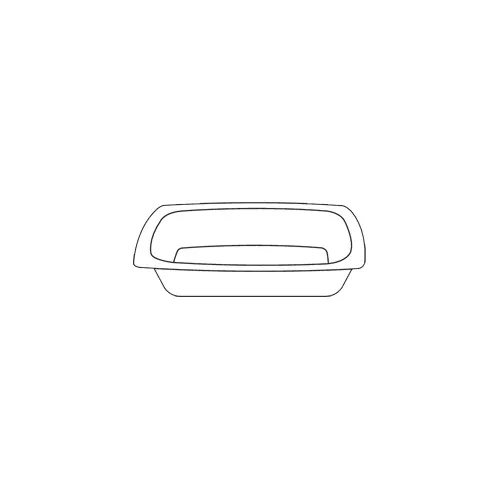 Dinex DXTT1 Side Dish Disposable Plastic Bowl, 6 Oz (4-6 Oz), Lightweight Partyware - Case