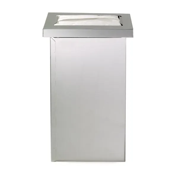 Dispense‑Rite CMND‑1V Built‑In Napkin Dispenser Holds 5” x 6” Napkins, Stainless, 6⅛”H×8⅛”W×12⅞”D