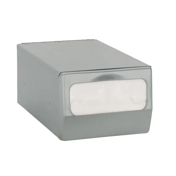 Dispense-Rite CT-FULL-BS Countertop Napkin Dispenser, 5"×6" Faceplate5-5/8"Hx7-5/8"Wx11-3/4"D