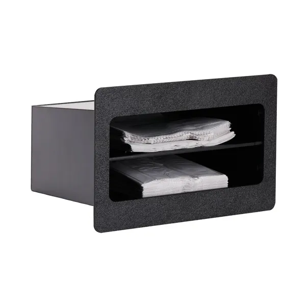 Dispense-Rite FMB-1BT Built-In Bag Organizer, 7½" H x 10⅝" W x 11½" D, Fits 5¼" H x 9⅝" Cut-Out