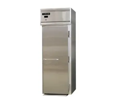 Continental Refrigerator D1RINSA 35" 1-Section Roll-In Refrigerator w/ Solid Door, Stainless Steel Exterior
