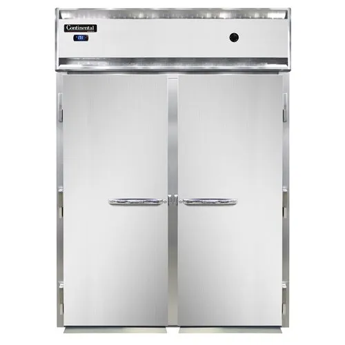 Continental DL2WI 2-Section "Full Height" 2-Door Solid Door Heated Holding Cabinet