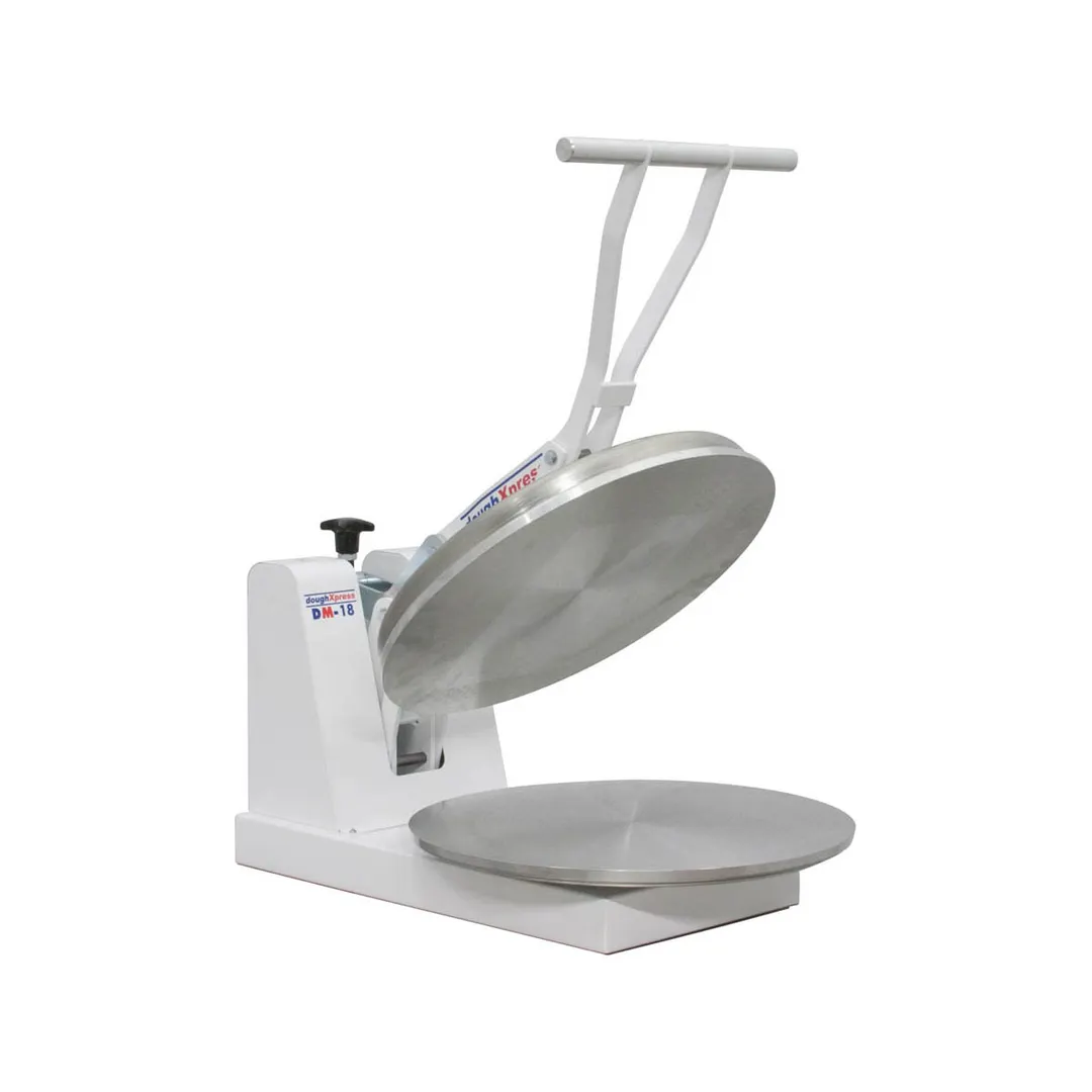 DoughXpress DM-18NH 18" Non-heated Manual Clamshell Pizza Dough Press