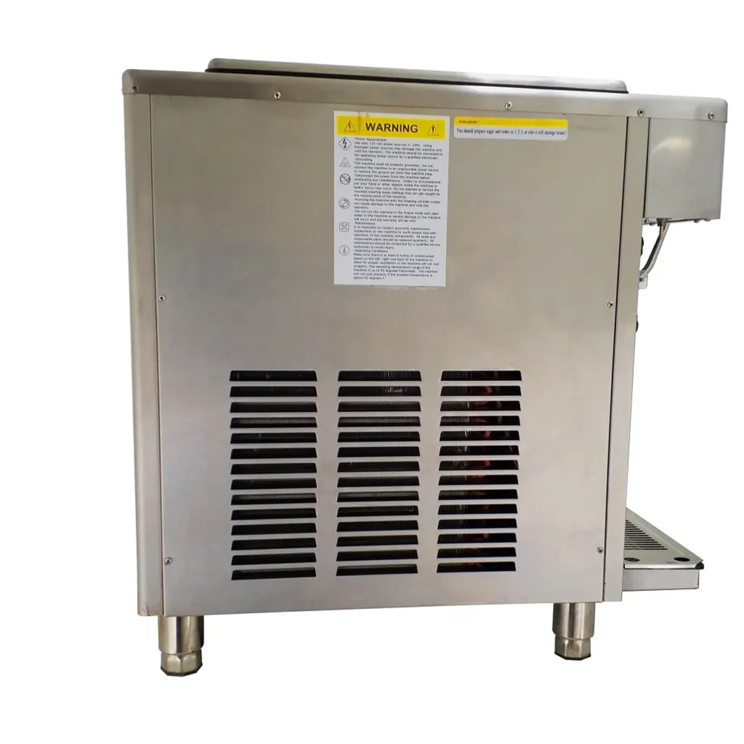 Donper USA XF124 Cylinder Type Frozen Drink Machine,Air Cooled w/19 qt. Hopper - 3/4hp-115V- Single