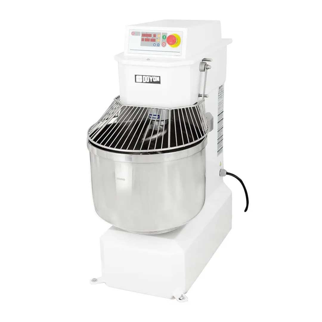 Doyon AEF025SP Spiral Mixer with 54 qt Fixed Bowl, 2-Speed, 88 lbs Dough Capacity, 4 hp