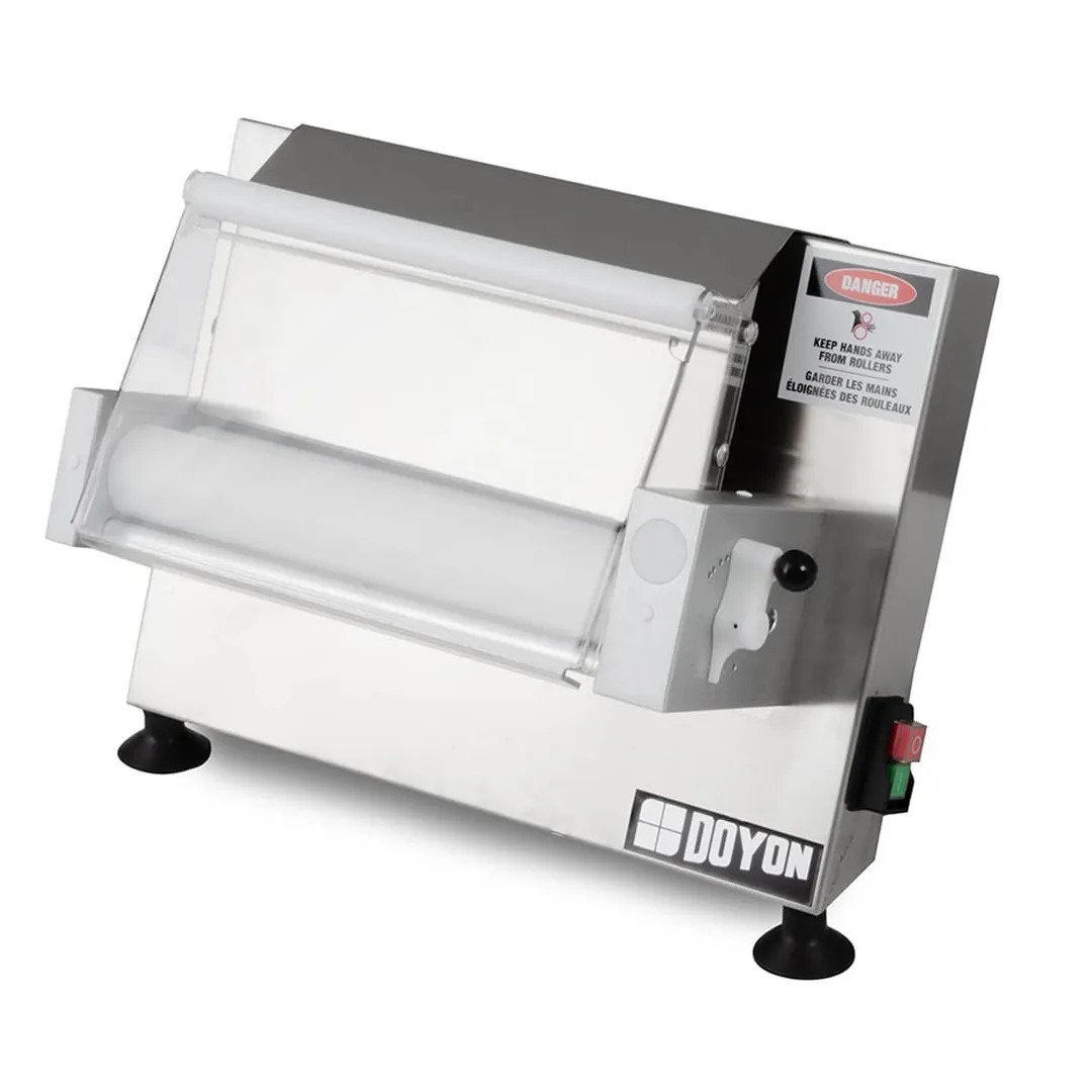 Doyon DL12SP Countertop Single Pass Dough Sheeter, 12" Horizontal Roller, 1/2 Hp