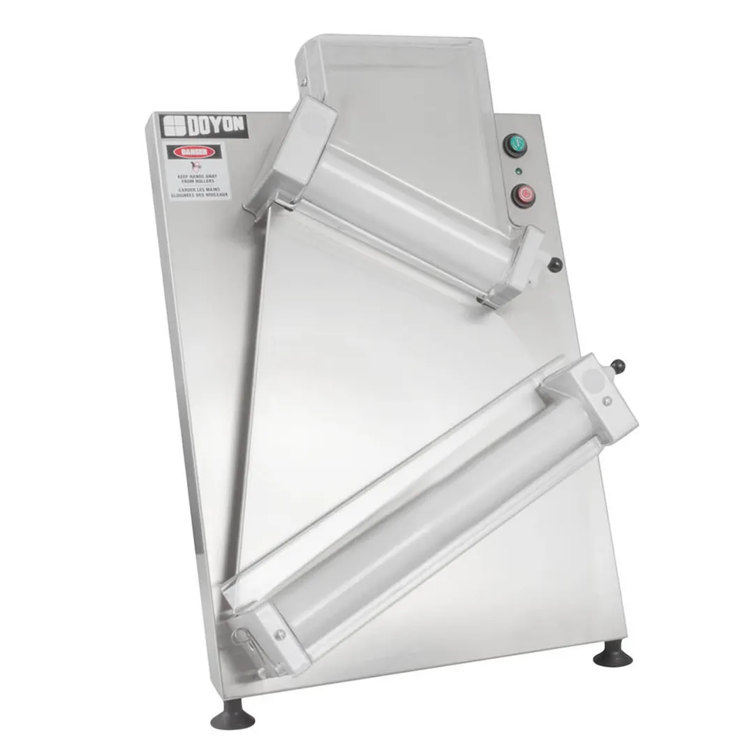 Doyon DL18DP Countertop Double Pass Dough Sheeter, 18" Diagonal Two Rollers, 1/2 Hp