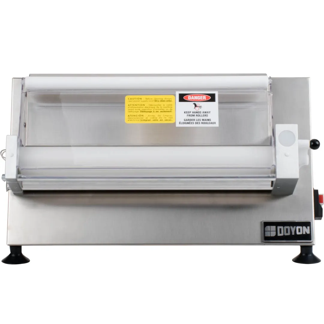Doyon DL18SP Countertop Single Pass Dough Sheeter 18" Single Horizontal Roller, 1/2 Hp