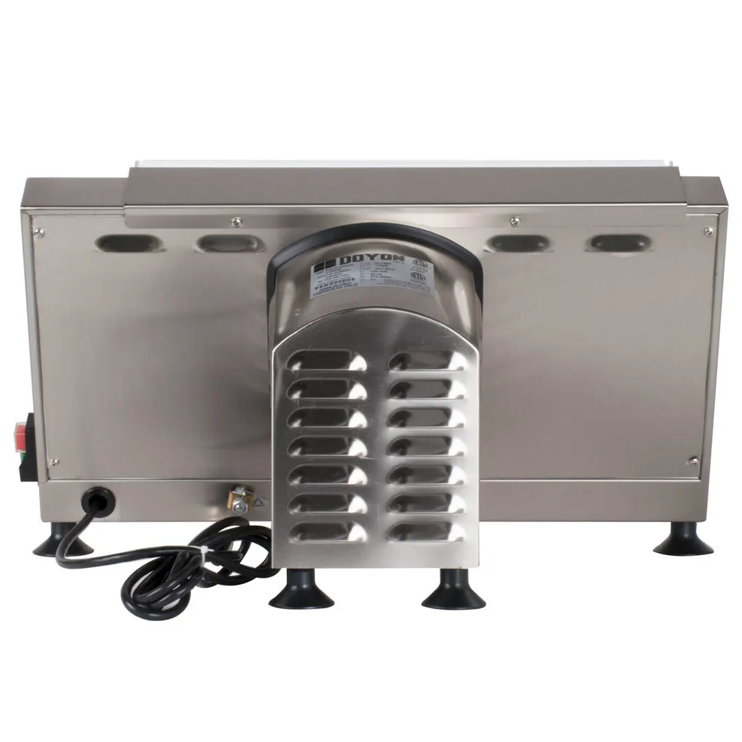 Doyon DL18SP Countertop Single Pass Dough Sheeter 18" Single Horizontal Roller, 1/2 Hp