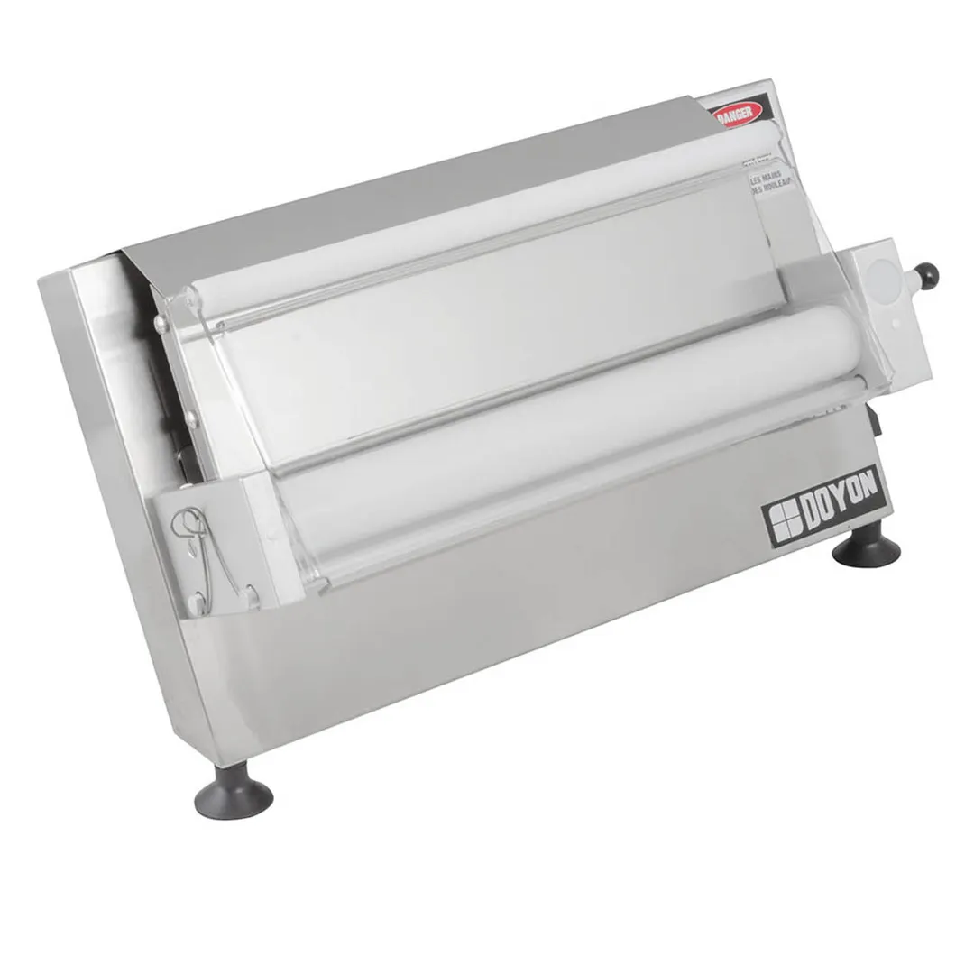 Doyon DL18SP Countertop Single Pass Dough Sheeter 18" Single Horizontal Roller, 1/2 Hp