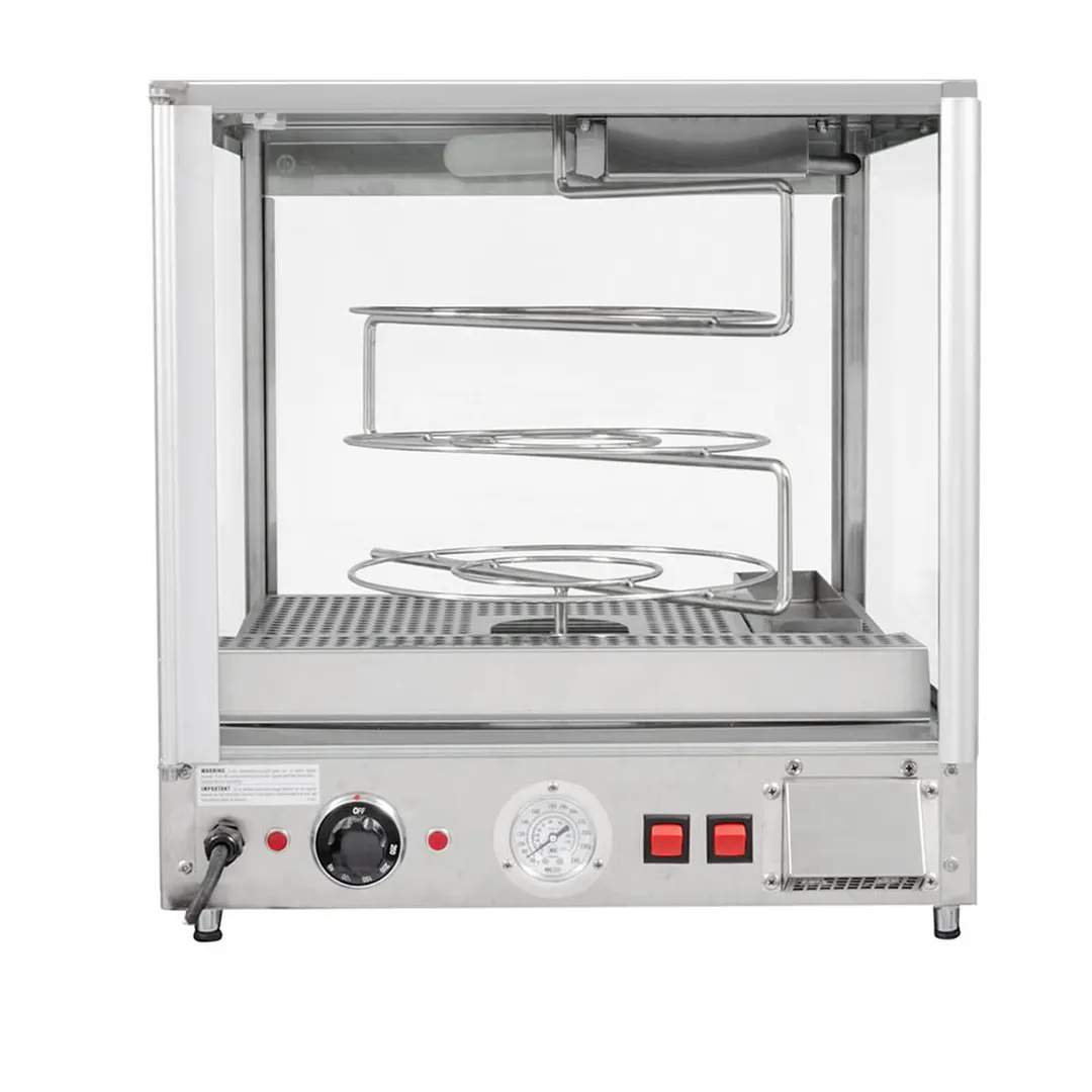 Doyon DRPR3 20" Full Service Countertop Food Warmer/Display Case, 3 Shelves