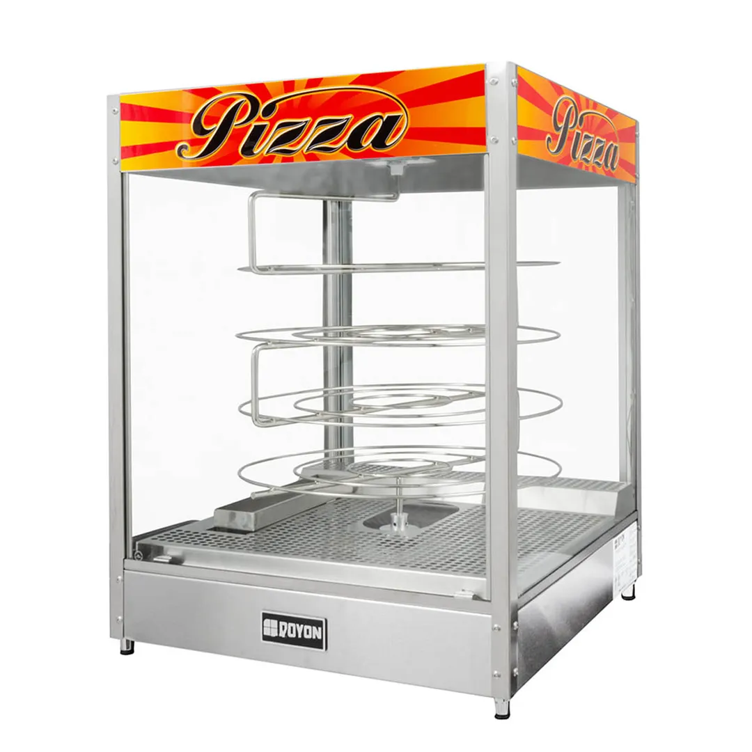Doyon DRPR4 22" Full Service Countertop Food Warmer/Display Case, 4 Shelves