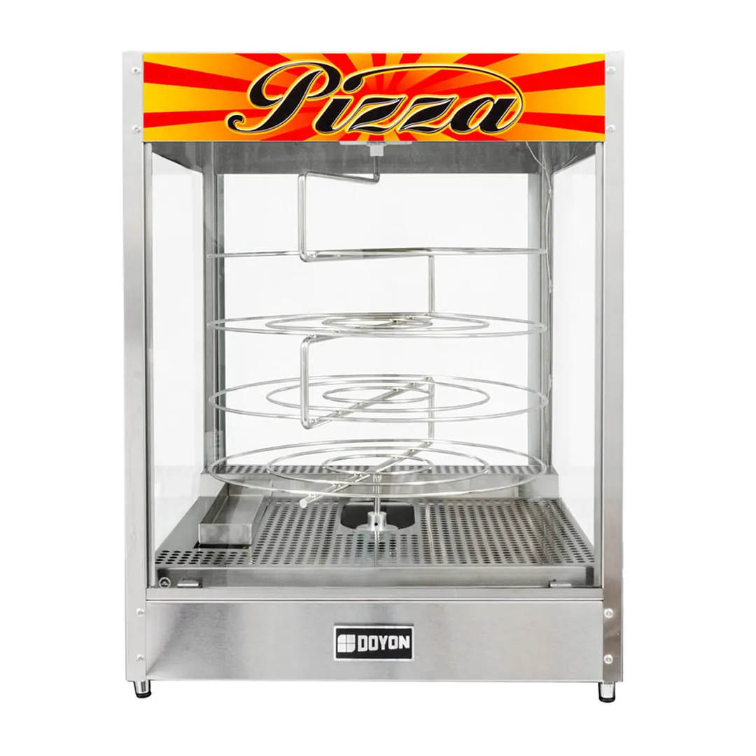 Doyon DRPR4 22" Full Service Countertop Food Warmer/Display Case, 4 Shelves