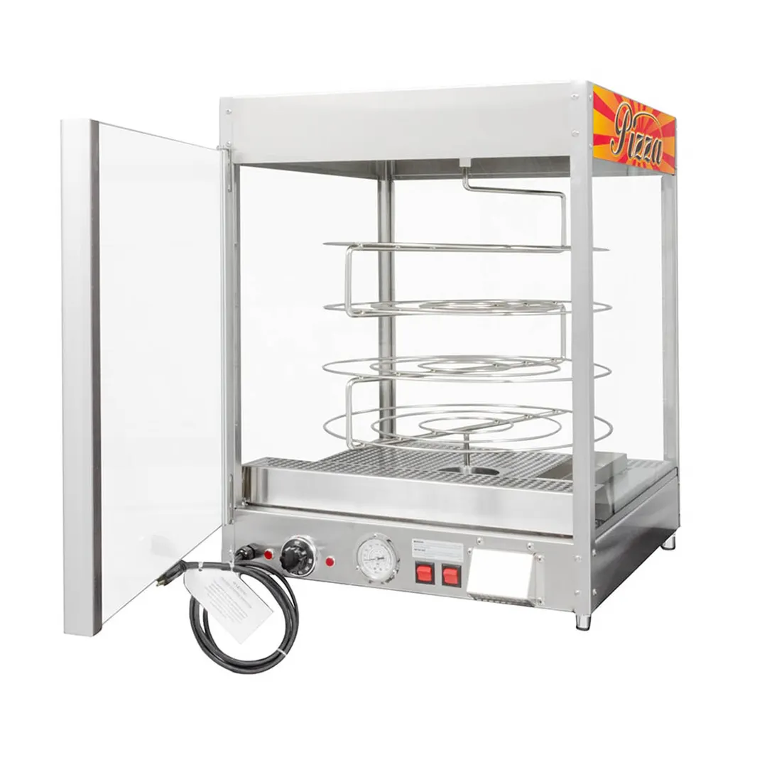 Doyon DRPR4 22" Full Service Countertop Food Warmer/Display Case, 4 Shelves