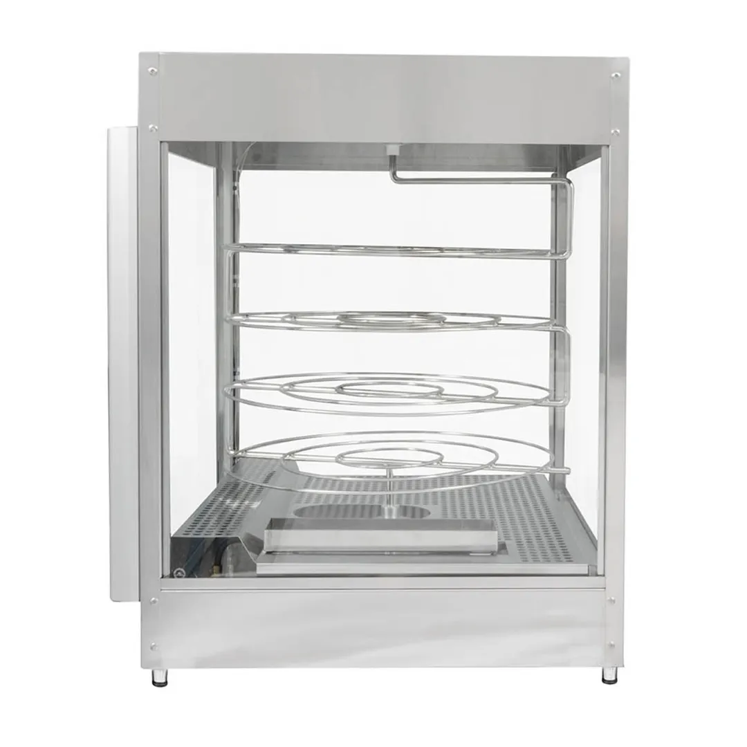 Doyon DRPR4S 22" Full Service Countertop Food Warmer/Display Case, 4 Shelves