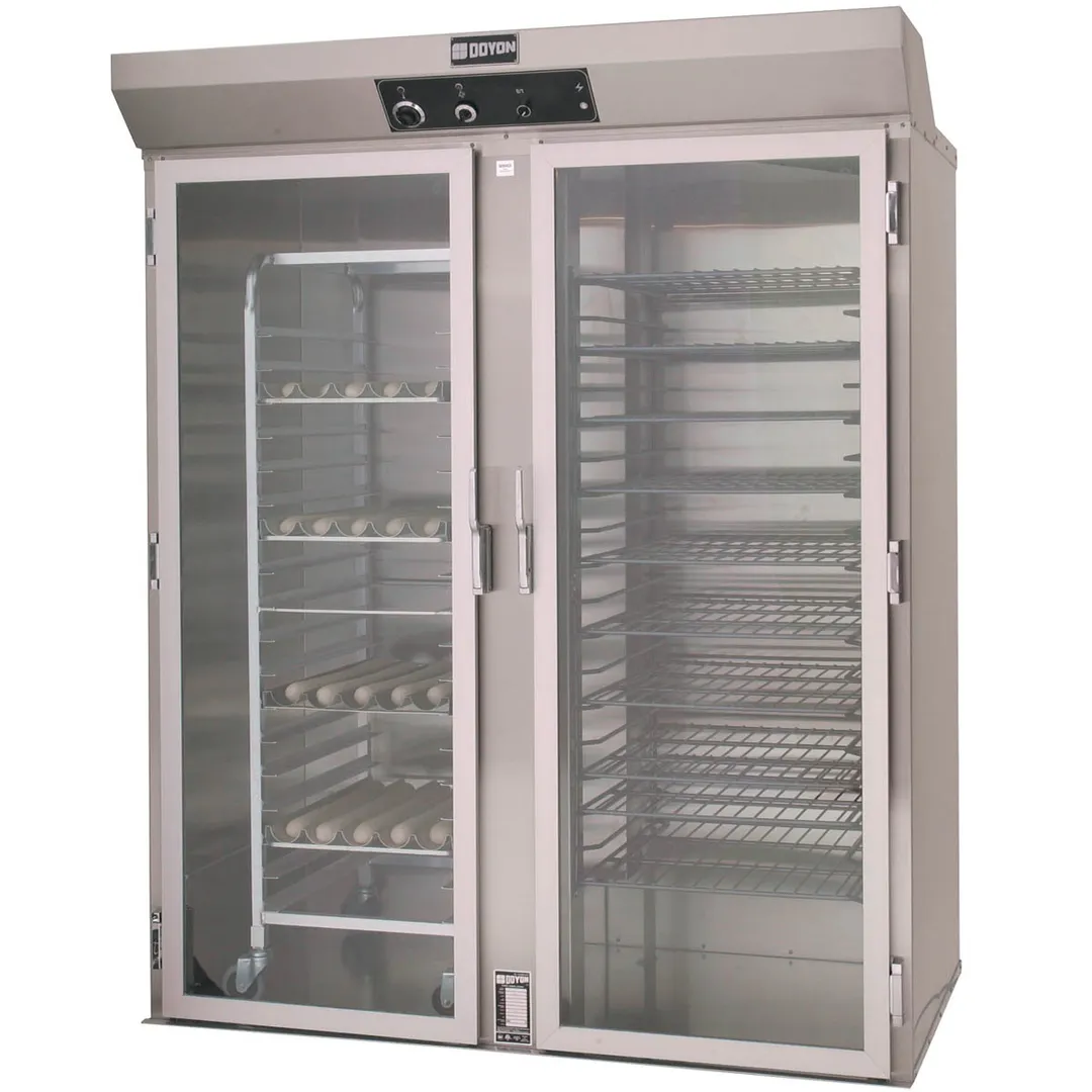 Doyon E236TLO Roll-In Full Height Non-Insulated Double Door Proofer Cabinet, (2) Glass Doors