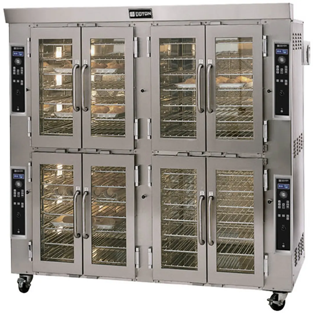 Doyon JA28 Four-Deck Electric Convection Oven w/ Programmable Controls, Full Size, Glass Doors