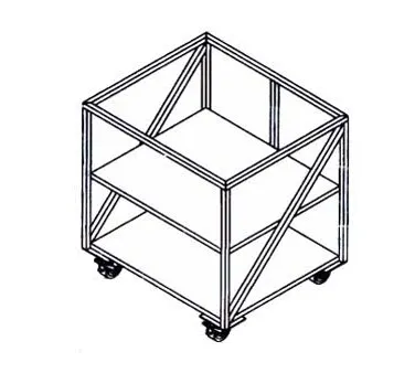 Doyon PIZ3B Oven Equipment Stand