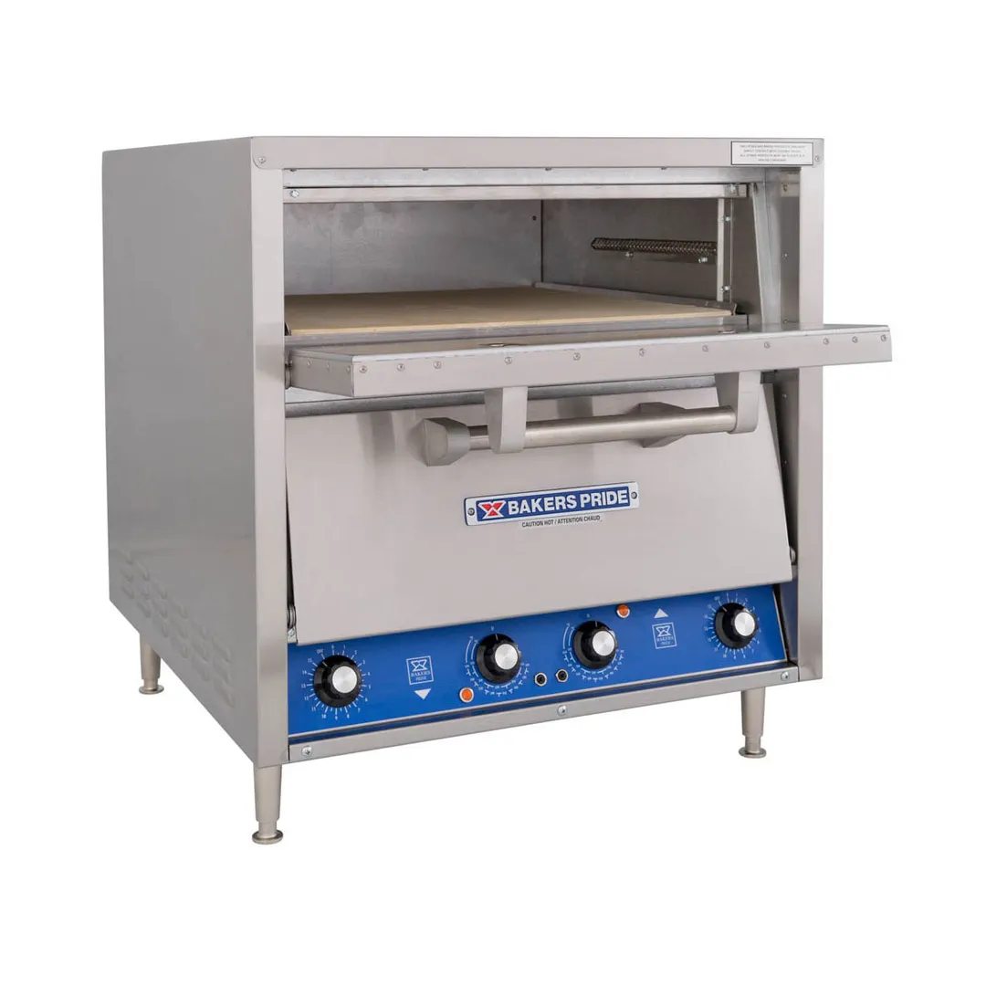 Bakers Pride DP-2 26" Electric Countertop Pizza Bake Oven w/ 2 Decks, Thermostatic Controls