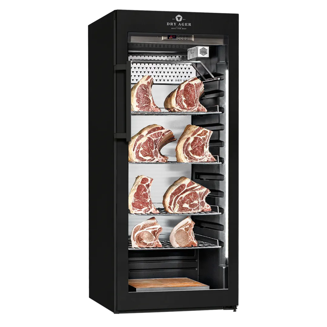 Dry Ager UX 1500 PRO S BLACK – 17 cu ft. Professional Dry Aging Cabinet, 220 lb. Load, SmartAging Tech, 115V/60Hz