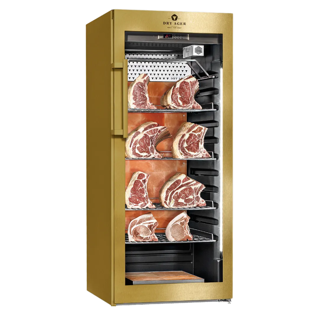 Dry Ager UX 1550 PRO S CUSTOM COLOR - 17 cu ft Dry Aging Cabinet, 220 lb Capacity, SmartAging Tech, Custom Glossy Finish