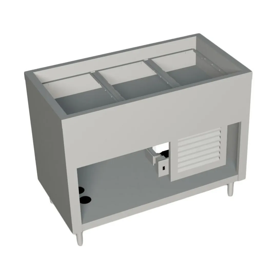 Duke 314-25SS-N7 32" Aeroserv™ Cold Pan Unit, Refrigerated,  (2) Pan