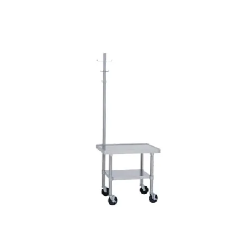 Duke 593A-3030 Mixer Stand, Open Base with Adjustable Undershelf, Stainless Top