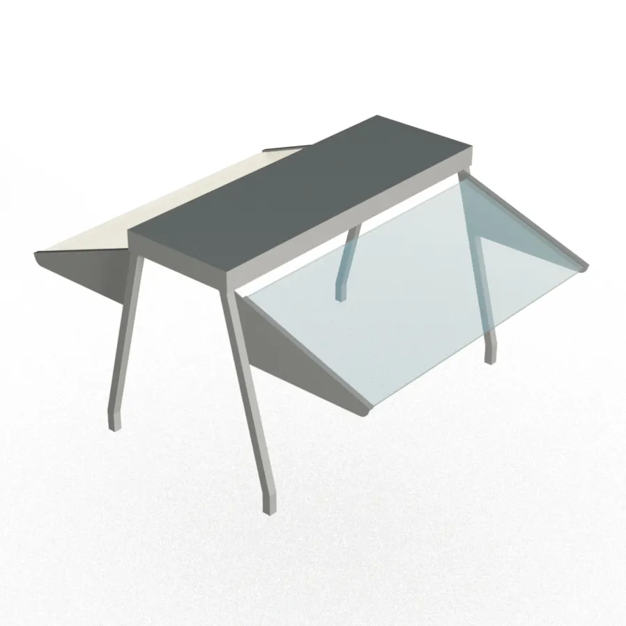 Duke 839 Buffet Shelf, 72-3/8" W X 10-1/2" D X 20" H, 18 Ga. Stainless Steel