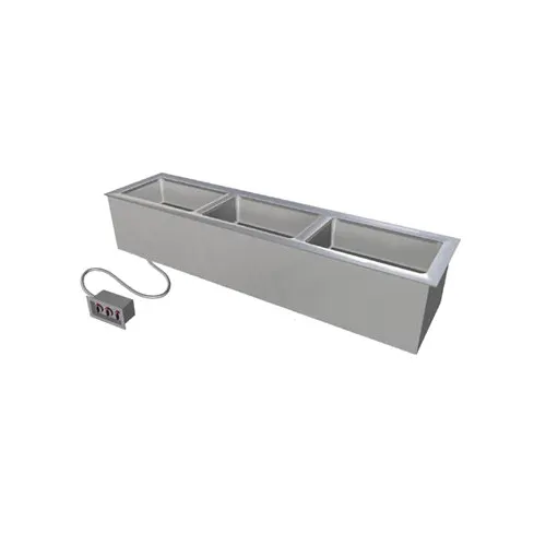 Duke ADI-3ESL-SW Slimline Hot Food Drop-In Unit, Electric