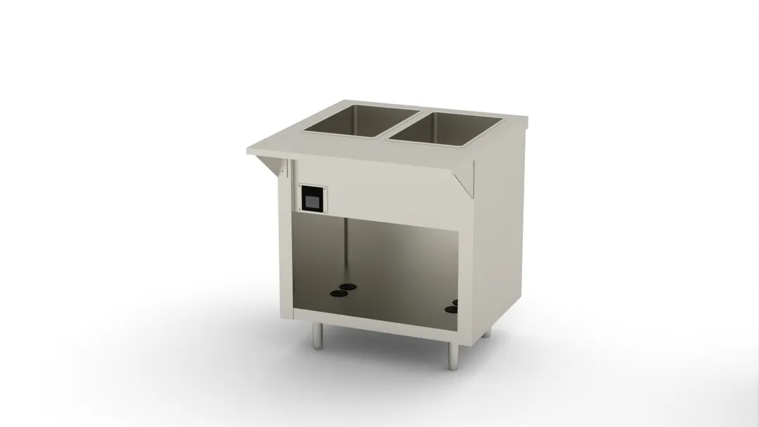 Duke EW-2-CBPG Electric Hot Food Serving Counter