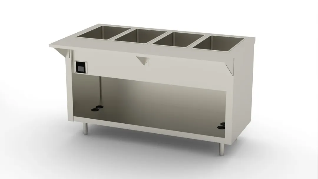 Duke EW-4-CBSS Electric Hot Food Serving Counter