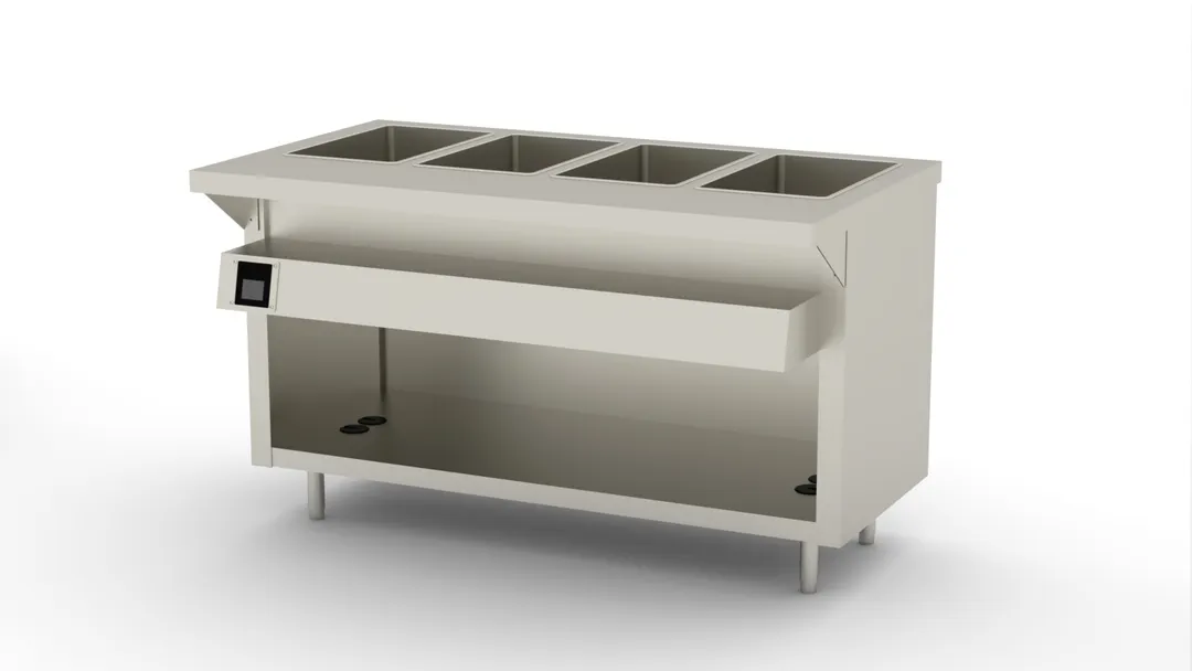 Duke EW-4-DLSS Electric Hot Food Serving Counter