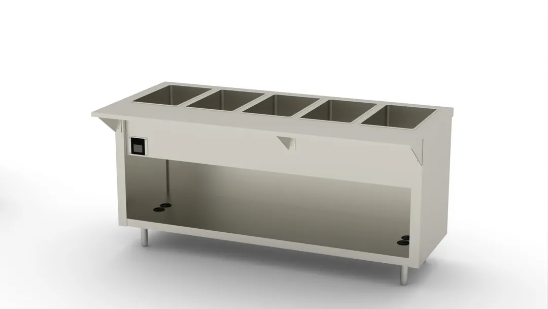 Duke EW-5-CBPG Electric Hot Food Serving Counter