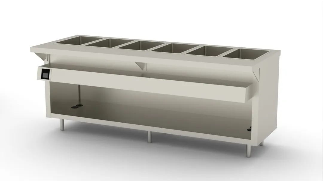 Duke EW-6-DLPG Electric Hot Food Serving Counter
