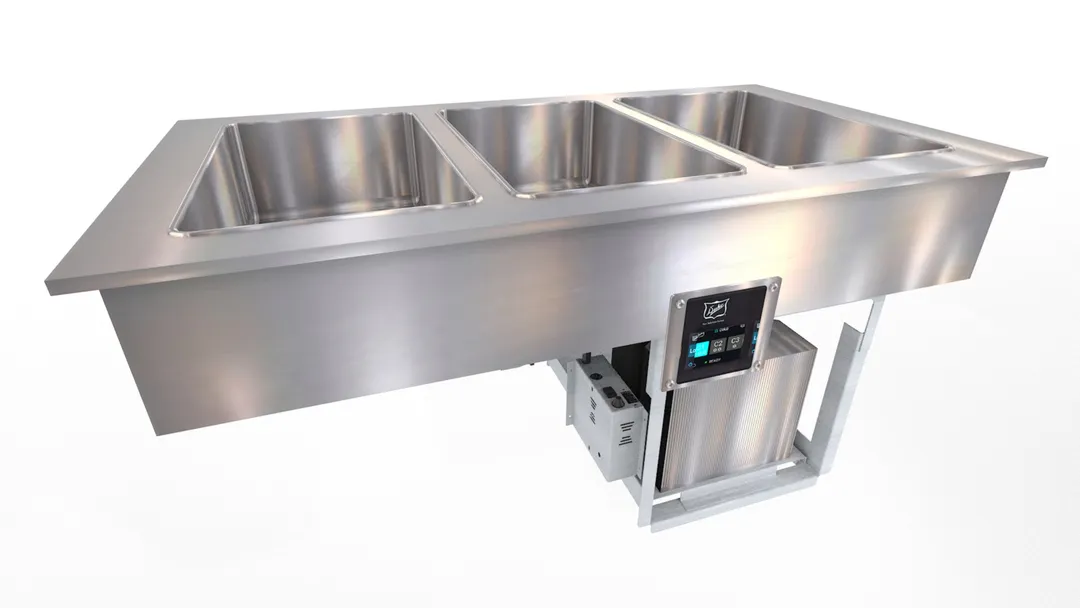 Duke FCP3-SB Flush Mount Cold Pan Unit, Drop-In Unit, 46-13/16"W X 26"D X 24"H