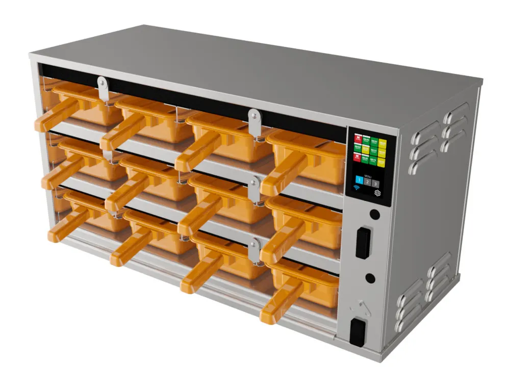 Duke RFHU-34 Readyflextm Hot Holding Cabinet, (3) Compartment High