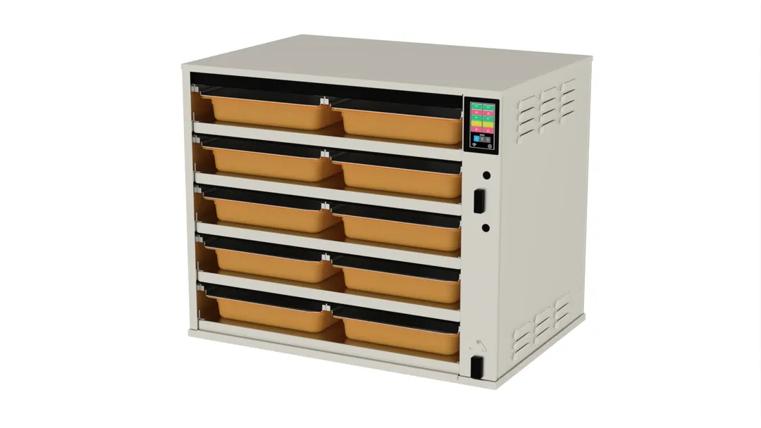 Duke RFHU-52F Readyflextm Hot Holding Cabinet, (5) Compartment High