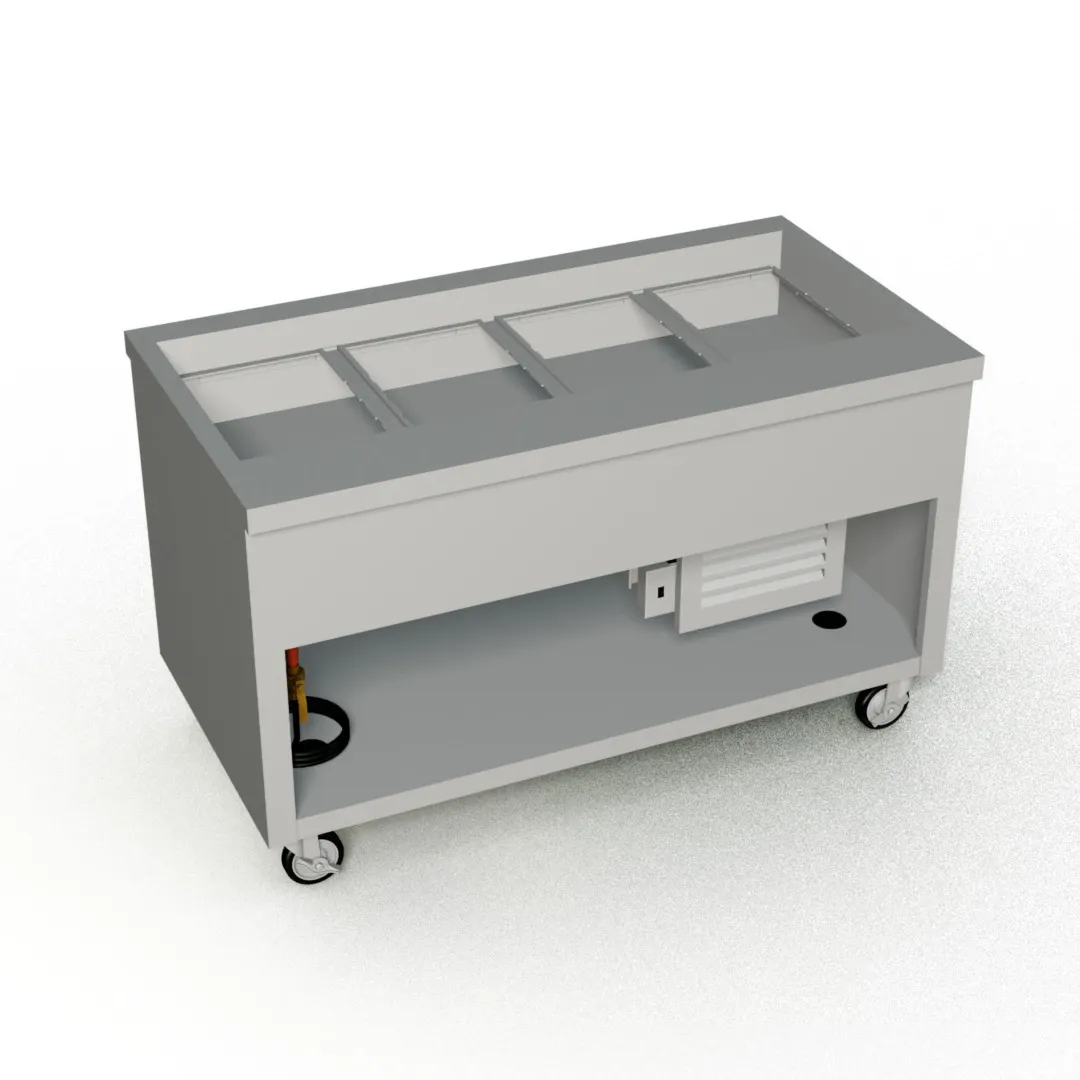 Duke TCM-60SS-N7 60" Thurmaduke™ Cold Food Unit, Refrigerated