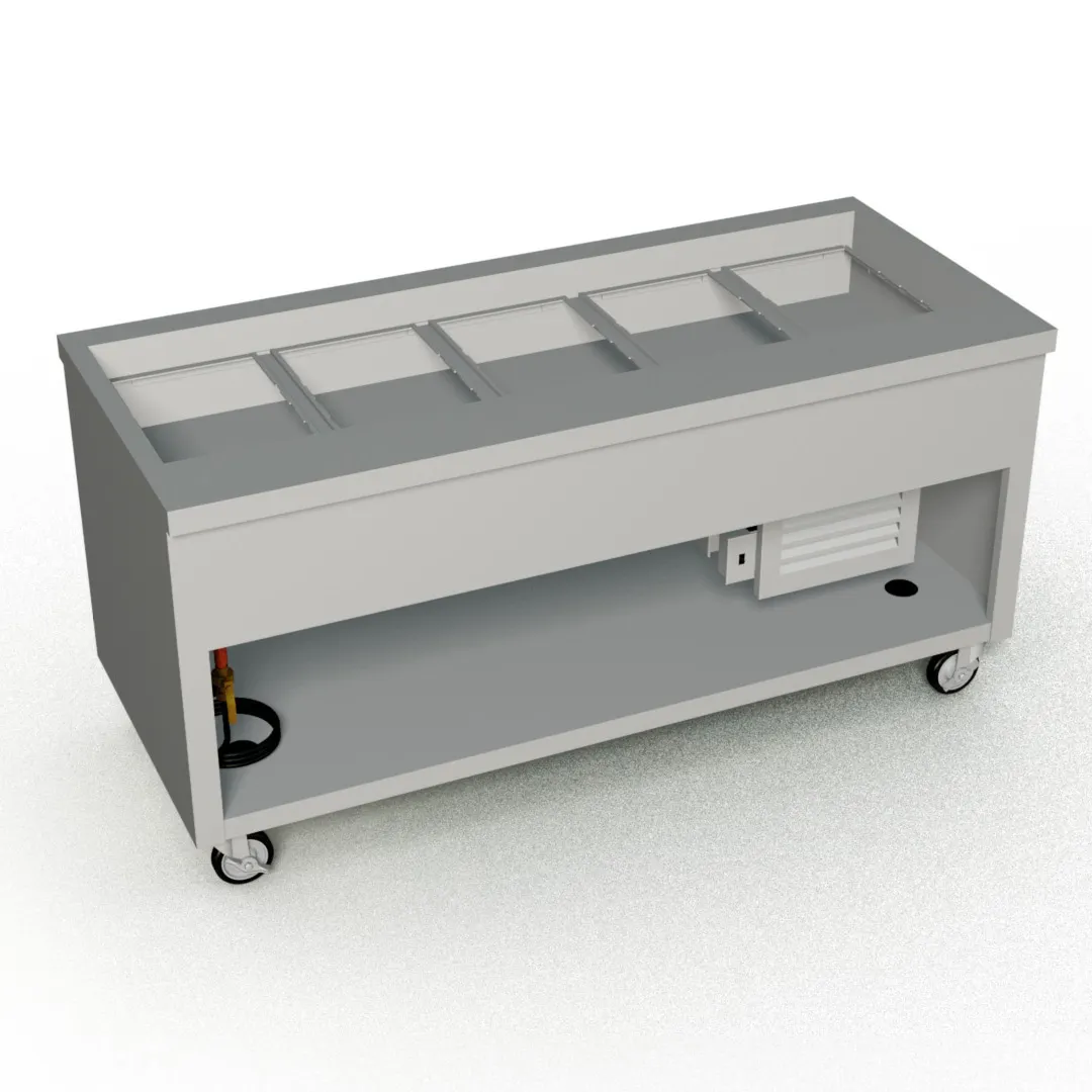 Duke TCM-74SS-N7 74" Thurmaduke™ Cold Food Unit, Refrigerated
