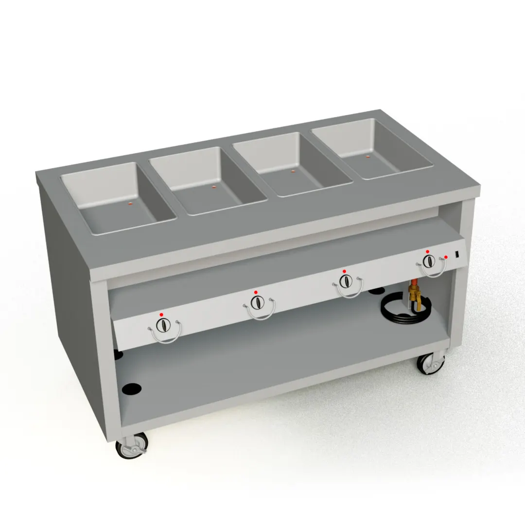 Duke TEHF-60SS Electric Hot Food Serving Counter