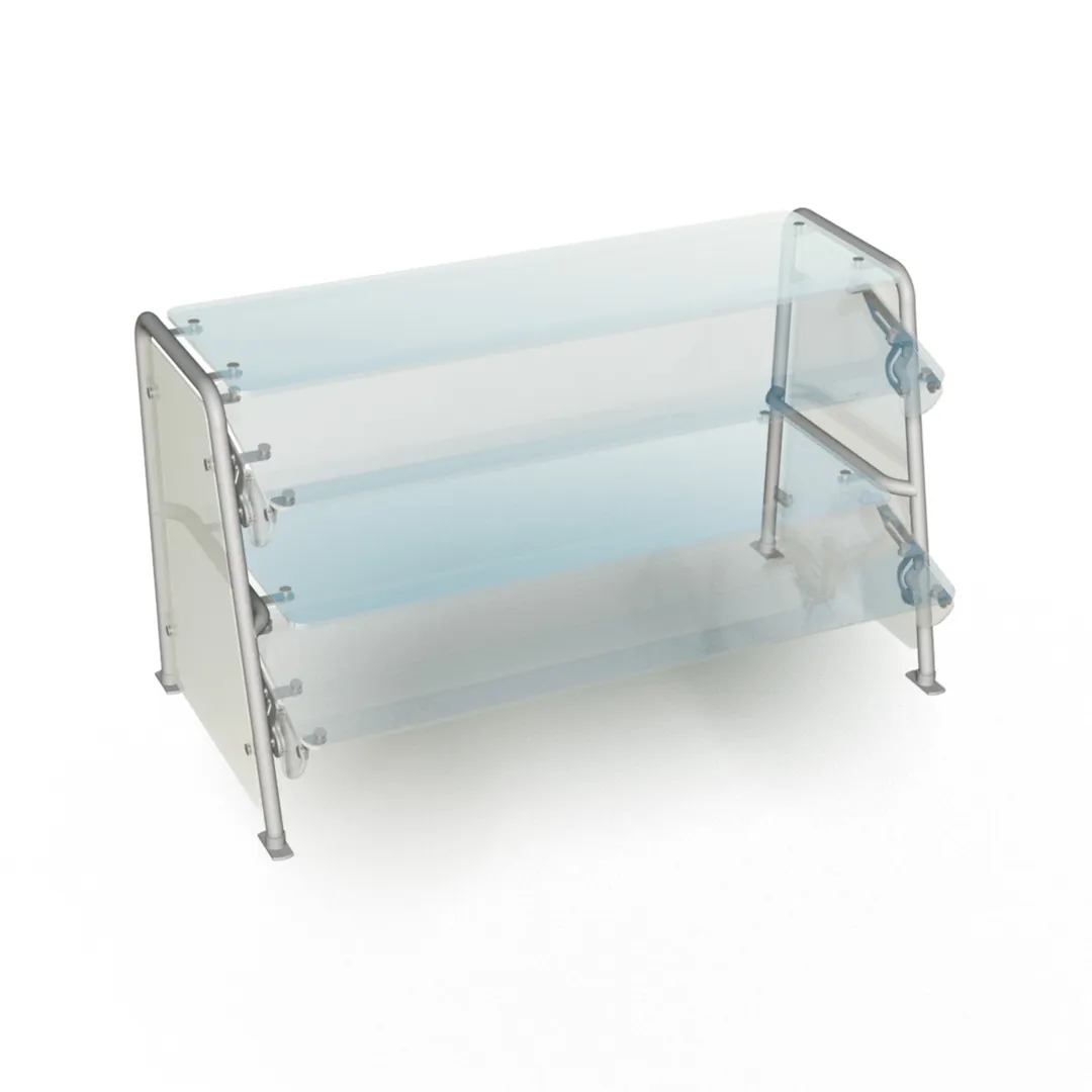 Duke TS462DD-32 Contemporary Food Shield, 31-1/2"W X 23"D X 26-1/8"H
